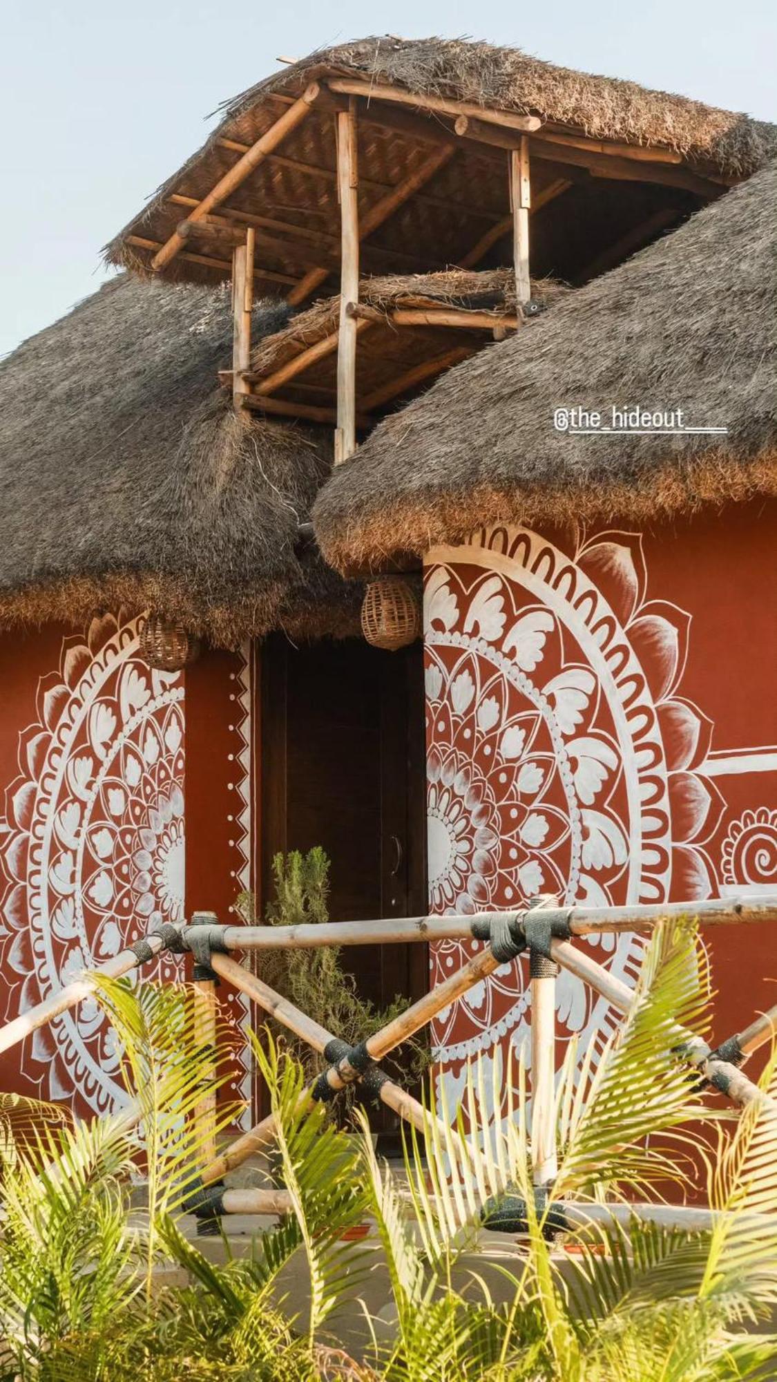 The Hideout Cottage And Restaurant هامبي المظهر الخارجي الصورة