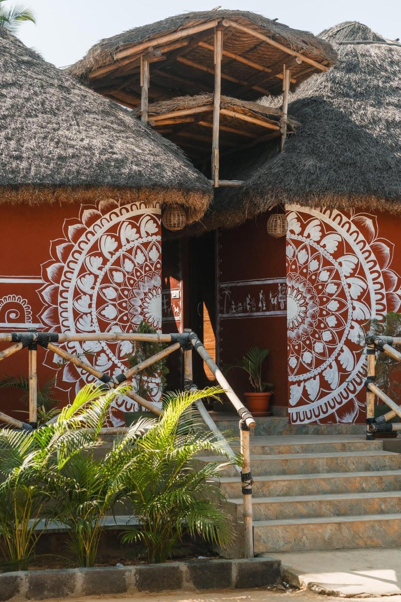 The Hideout Cottage And Restaurant هامبي المظهر الخارجي الصورة