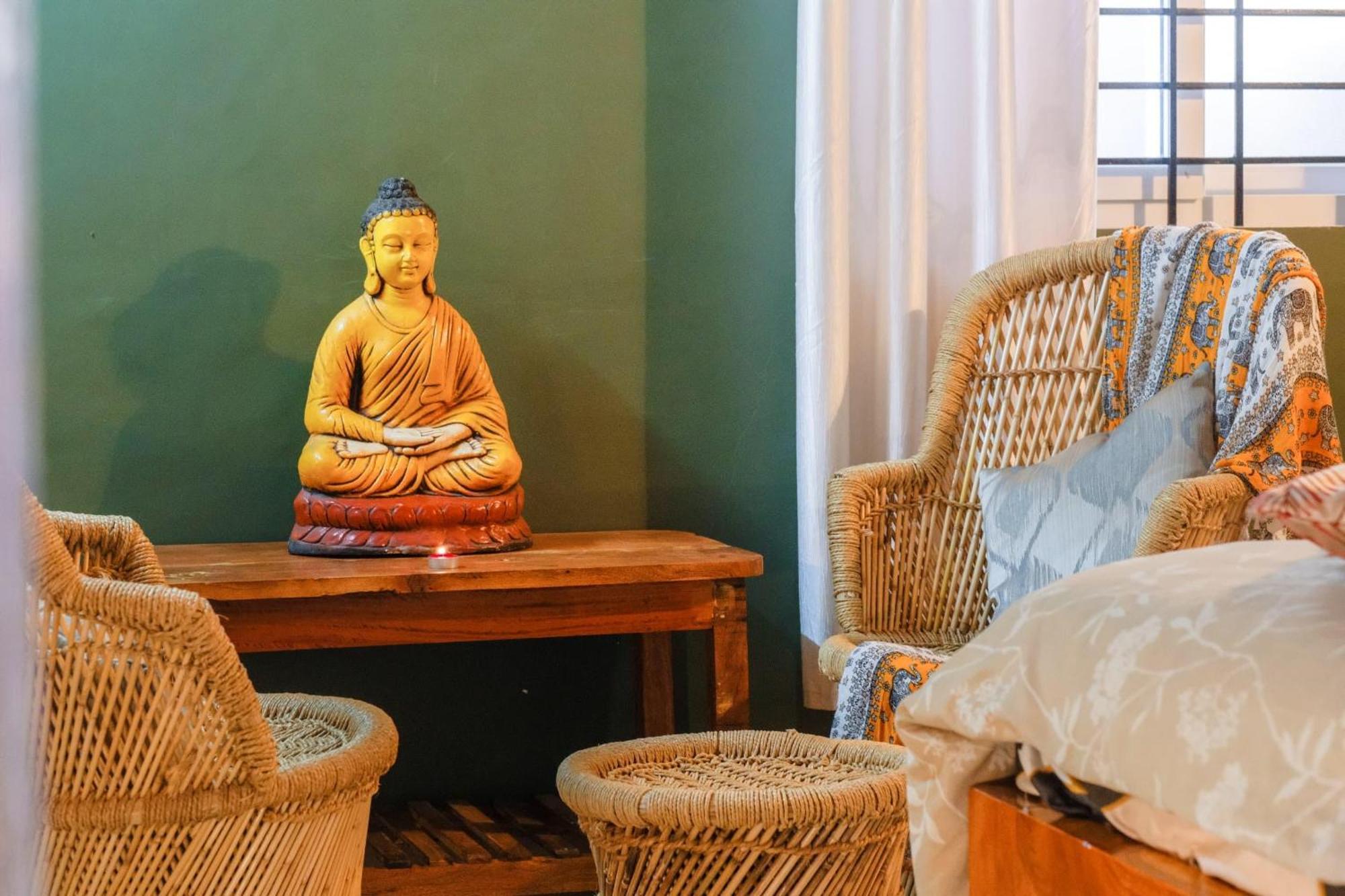 The Hideout Cottage And Restaurant هامبي المظهر الخارجي الصورة
